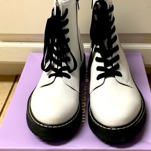 Steve Madden combat boots